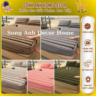 Ga gối nỉ lông chồn set vỏ 3 món mềm mịn sang chảnh vô cùng ấm áp cho mùa thu đông - Song Anh Home Decor
