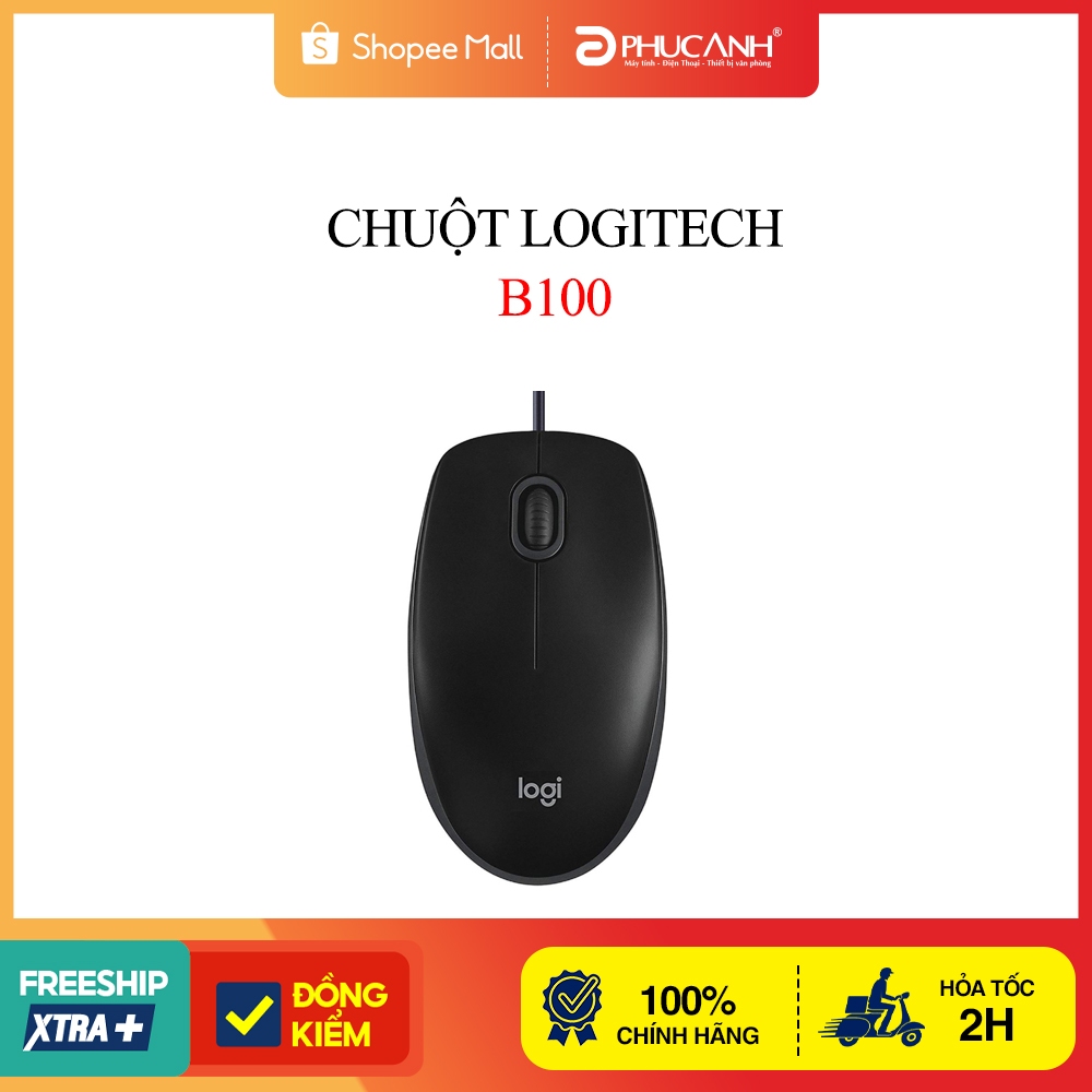 Chuột Logitech Quang B100