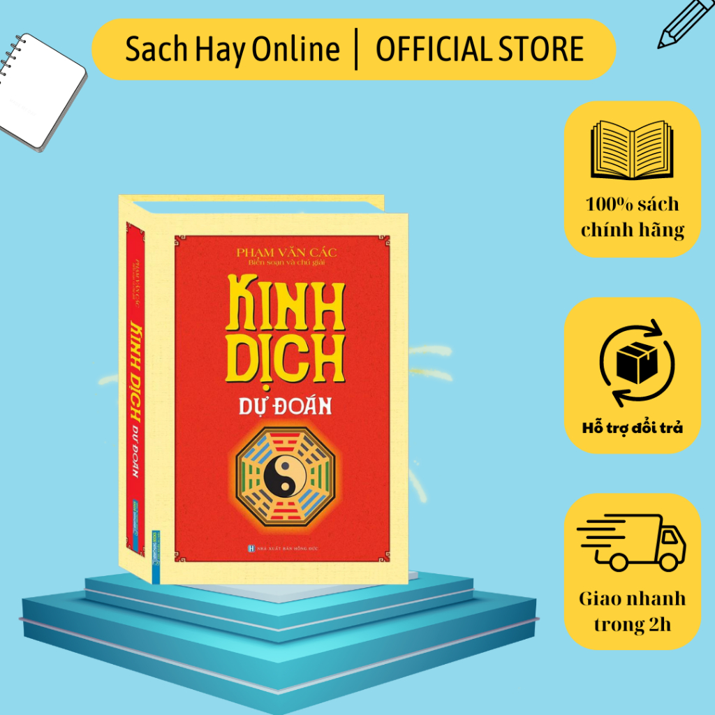 Sách Kinh dịch dự đoán (bìa cứng)