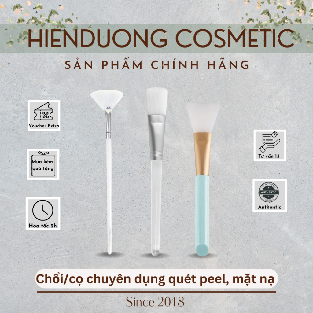 Chổi/cọ chuyên dụng peel da, đắp mặt nạ