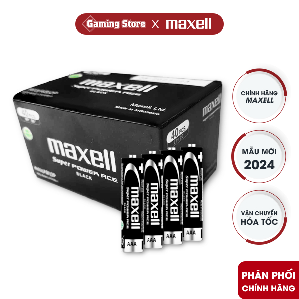 Pin Maxell AAA  / R03 - Hàng Chính Hãng