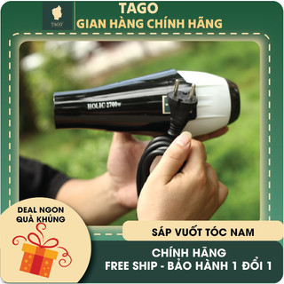 Máy Sấy Tóc Holic Công Suất 2700W Với Công Nghệ Sấy Ion Âm Giúp Tóc Khô Nhanh Mà Không Gây Khô Cứng Tóc