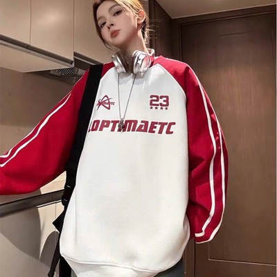 ÁO SWEATER  Nam Nữ NAD Unisex Form Rộng LOPTIMAETC Tay Áo 2 sọc Chất  Nỉ  Cao Cấp Cổ Tròn Dài Tay