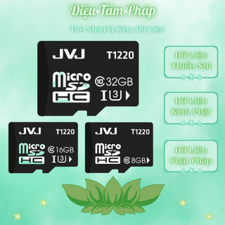 Thẻ nhớ jvj đi kèm sẵn dữ liệu thiếu nhi, phật pháp, kinh phật