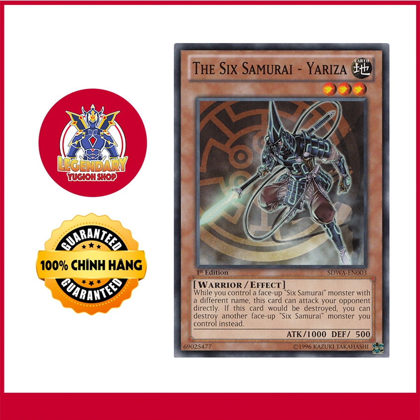 [Thẻ Bài Yugioh Chính Hãng] The Six Samurai - Yariza
