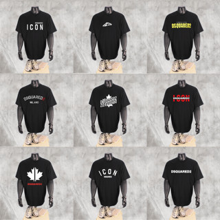 Áo Thun Nam Dsquared2 Nữ Form Oversize Định Lượng 260GSM Dày Dặn, Hình In Sắc nét - Edgar - MS03