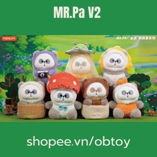   Sẵn - Được chọn mẫu  Móc khóa Gấu bông Mr PA v2 chính hãng ToyCity 