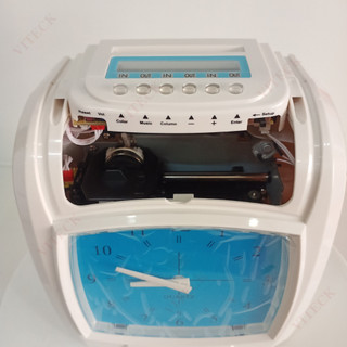 Máy Chấm Công Thẻ Giấy WISEEYE WSE-7500A ( Có pin dự phòng ) - Tặng 2 xấp Giấy Chấm Công