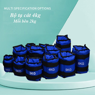  Băng Tạ Cổ Chân Cổ Tay 1kg đến 6kg Bao Cát  Luyện Sức Mạnh  Thiết Bị Tập Gym Tập Thể Dục Yoga Chạy 