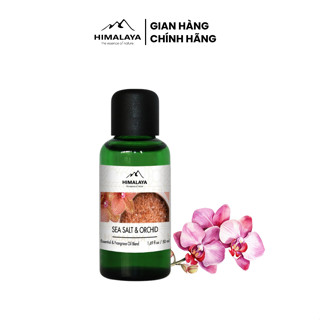 Tinh dầu HIMALAYA - Tinh dầu xông khử mùi, thơm phòng hương hỗn hợp Sea Salt & Orchid ngọt ngào quyến rũ loại 20ml/50ml