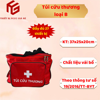 Túi cứu thương loại B, túi sơ cấp cứu loại B trang bị cho các cơ sở kinh doanh vừa