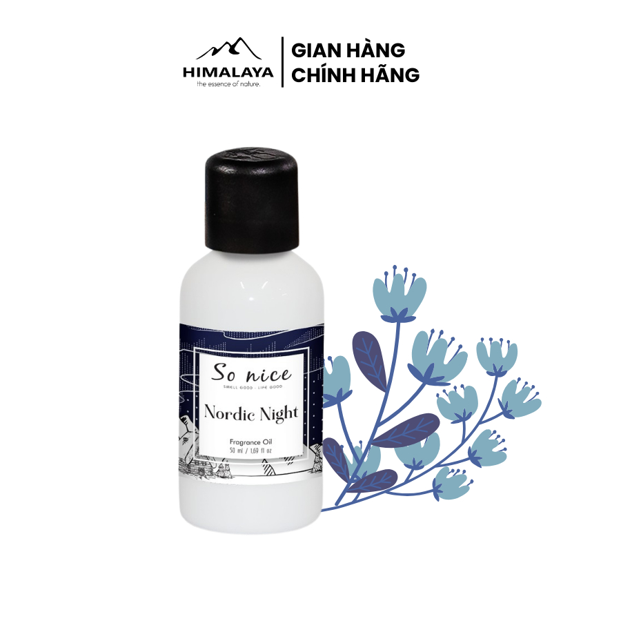 Tinh dầu So Nice Nordic Night 15ml - thơm mát nhẹ nhàng đầy bí ẩn