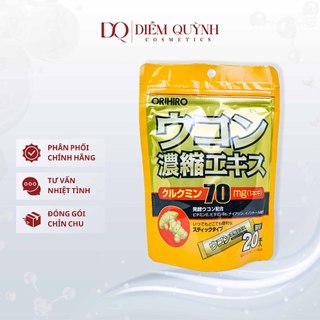 Bột Nghệ giải rươu Orihiro 20 gói Nhật Bản