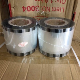 Màng ép ly TRONG dùng cho ly 700ml trở xuống, màng dập ly nhựa, cuộn màng ép ly trà sữa MẪU TRONG