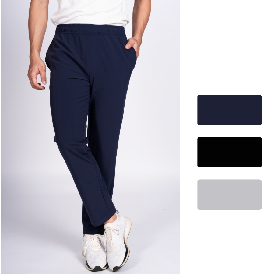 Quần Gió Nam LV24W04M301 Livan Sport – Co Giãn Thoải Mái, Chất Gió Nhẹ Êm, Dáng Suông Dễ Phối Đồ