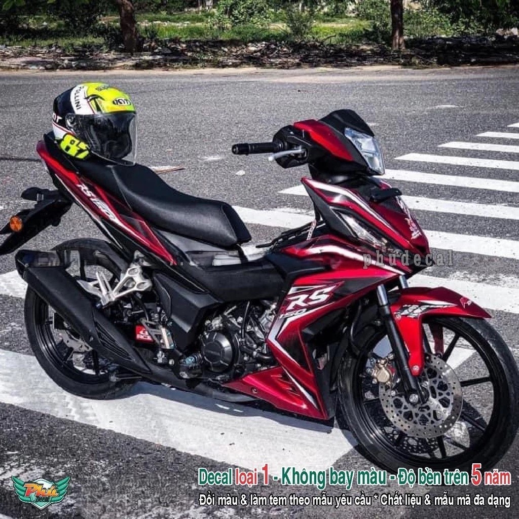 Tem rời Winner V1 đỏ đen trắng RS (Z)