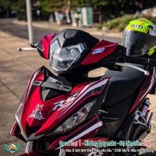 Tem rời Winner V1 đỏ đen trắng RS (Z)