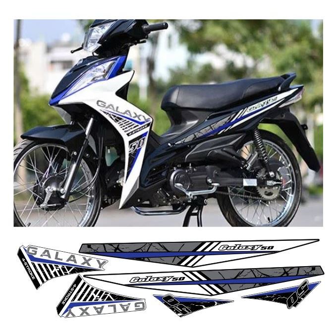 tem sym galaxy 50 trắng xanh gp 4