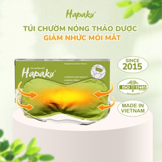 Túi Chườm Mắt Thảo Dược Hapaku, Giúp Thư Giãn, Giảm Nhức Mỏi Mắt, Giảm Quầng Thâm Mắt, Túi Đắp Mắt Thảo Dược