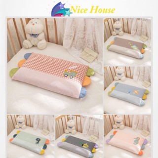 Gối trẻ em cotton mẫu kích thước 30x50cm gối cho be mang đi học _ Nice House