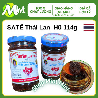  Sa tế ớt cay Thái Lan Maepranom_ Hũ 114g. Shop Mint Mint. 