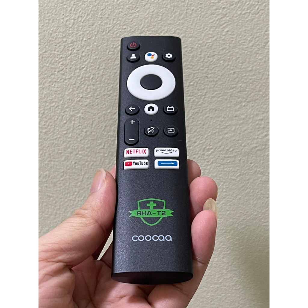 Remote điều khiển Tivi CooCaa giọng nói( Dùng tất cả Tivi CooCaa có chức năng giọng nói)