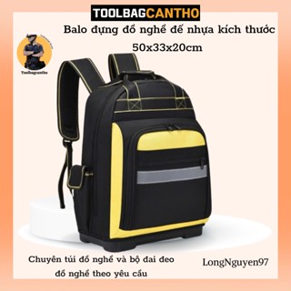 Balo đựng đồ nghề đế nhựa kích thước 50x33x20cm