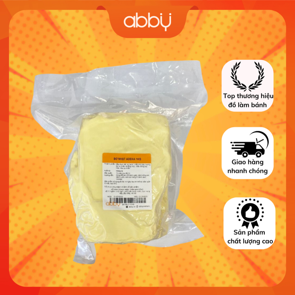 Bơ Lạt Adeka 1kg