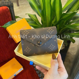 Ví mini cúc bấm loại đẹp (ảnh thật shop chụp)