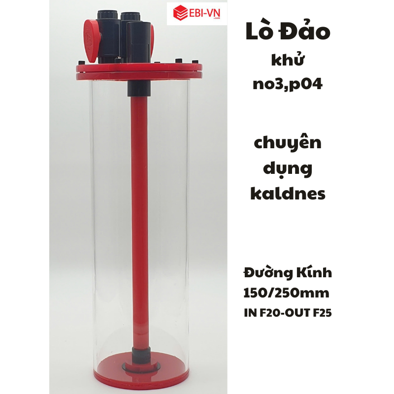 Lò Đảo  - Lò Trộn - hãng EBIVN - khử NO3 , PO4 - đảo hạt kadlnes (kannet)