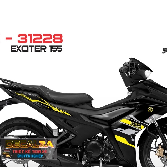 Tem trùm Exciter 155 Chỉ DECAL 3A