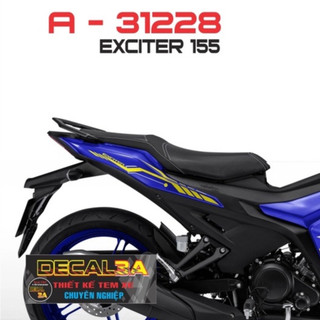 Tem trùm Exciter 155 Chỉ DECAL 3A