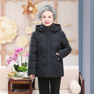  Áo khoác mùa đông lót lông ấm cho mẹ trung niên 2024 hàng có sẵn HN size từ 45 - 75Kg 