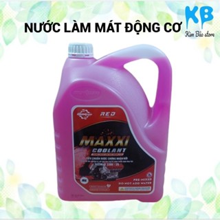 Nước làm mát động cơ Maxxi Coolant 5 Lít màu đỏ dùng cho ô tô, xe máy