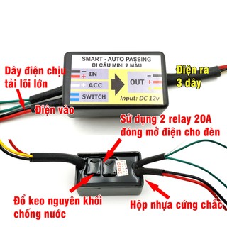 Mạch Smart Auto Passing (SAP) with Relay cho đèn trợ sáng