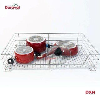 Giá xoong nồi- Giá để xoong nồi tủ bếp dưới- Giá xoong nồi INOX 304 không gỉ, giúp tối ưu diện tích