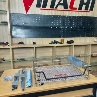 Giá xoong nồi- Giá để xoong nồi tủ bếp dưới- Giá xoong nồi INOX 304 không gỉ, giúp tối ưu diện tích