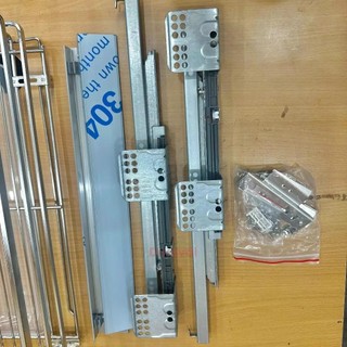 Giá xoong nồi- Giá để xoong nồi tủ bếp dưới- Giá xoong nồi INOX 304 không gỉ, giúp tối ưu diện tích