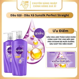 Dầu Gội Sunsilk (370 - 400ml) Thái Lan Chăm Sóc, Nuôi Dưỡng Tóc, Suôn Mượt Óng Ả - Hinohouse