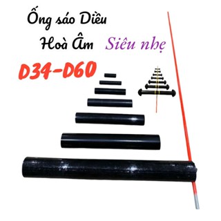 ỐNG SÁO DIỀU HOÀ ÂM D34 ĐẾN D60 7 ĐẾN 11 QUẢ SIÊU NHẸ CAO CẤP CHỐNG ĐÂM BỔ