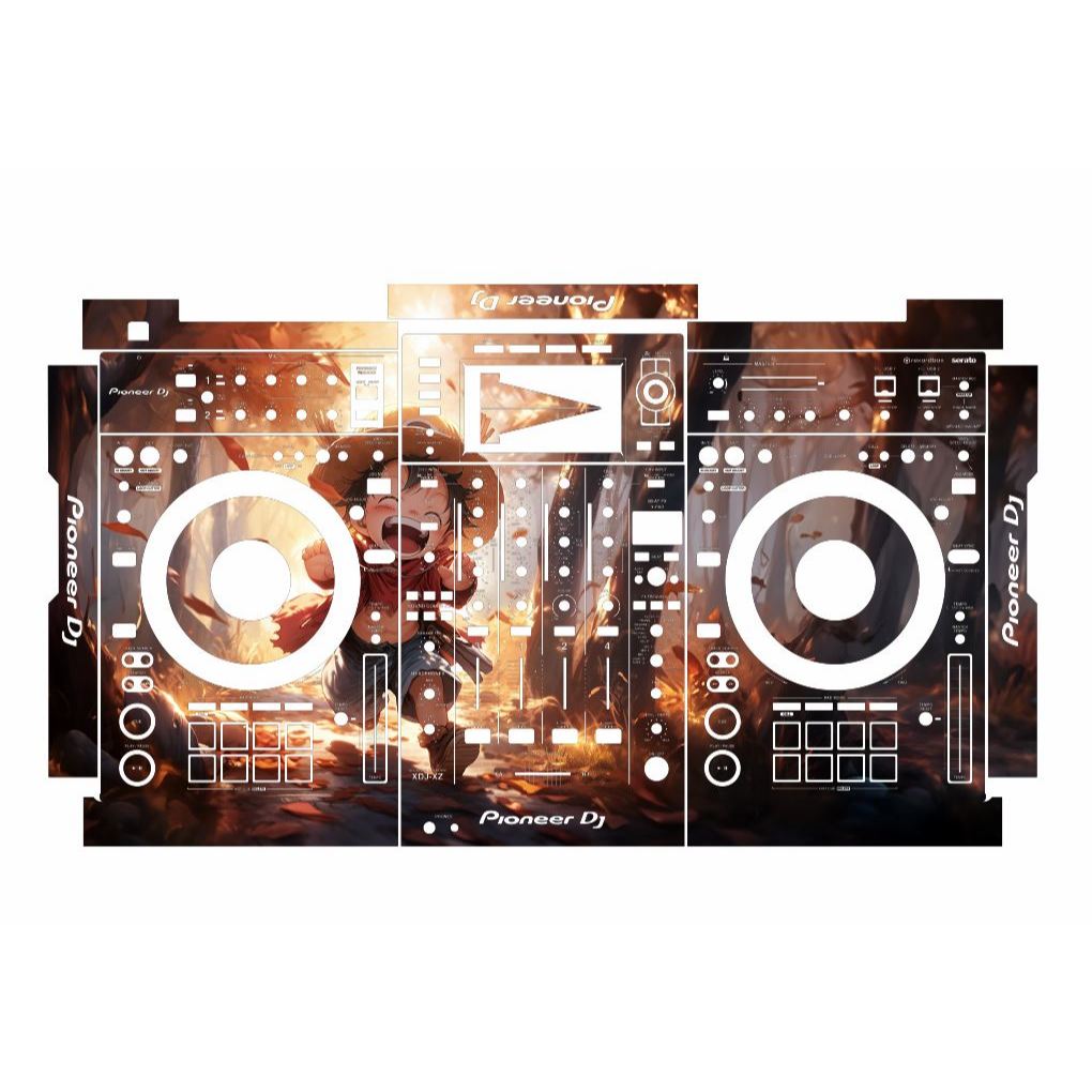 [ Hỏa Tốc ] Skin Dán Bàn DJ (ONEPICE LUFFY) ( XDJ RR / RX / RX2 / RX3 / XZ , DDJ - SB/ RB/ 200/ 400)