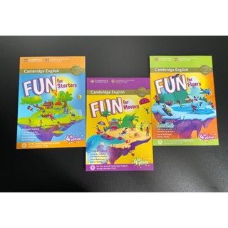 Sách - Fun For Starters,Movers,Flyers  tặng kèm file nghe