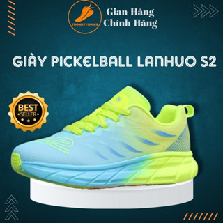 Giày thể thao pickleball S2 giày shuffle dance, zumba, aerobic, chạy bộ, thể thao chính hãng Lanhuo