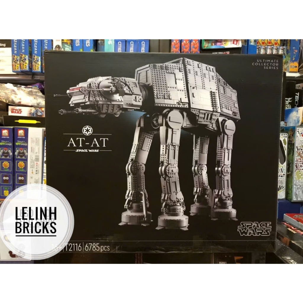 ( Star Wars ) Đồ Chơi Lắp Ráp 2116 X1986 Cỗ Máy Khổng Lồ At - At Ultimate 6785 Mảnh