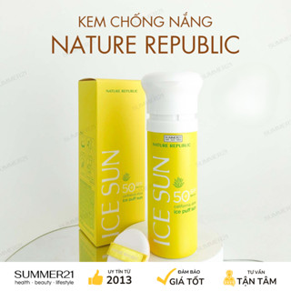 Kem chống nắng Nature Republic Ice Sun Puff 50++++