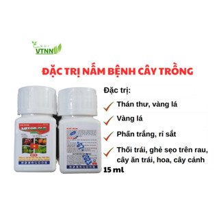 Đặc hiệu trừ bệnh vàng lá, đốm đen, rỉ sắt, hoa hồng, hoa mai, cây cảnh, thán thư, thối quả cây ăn trái Mitop one 15ml