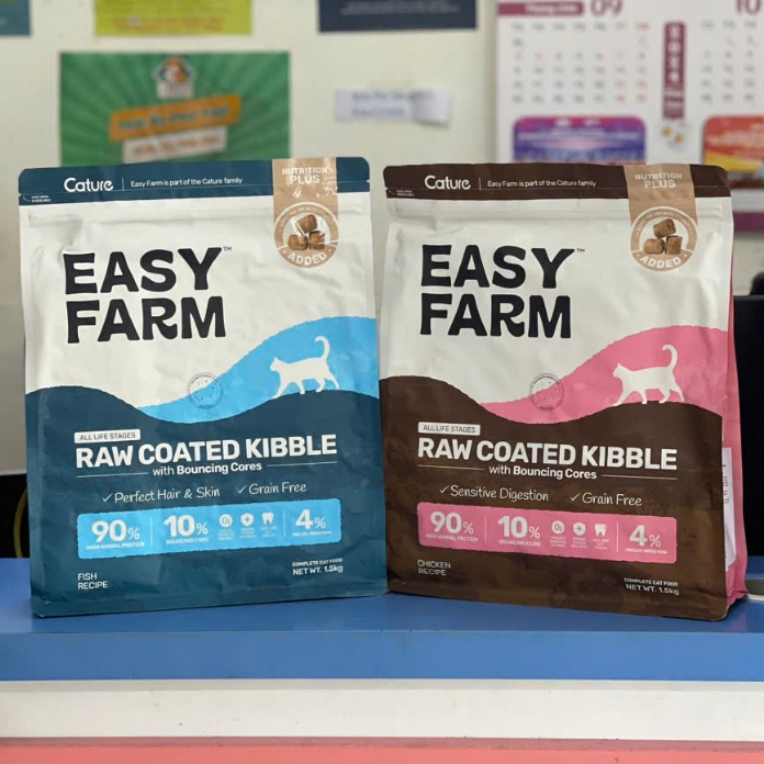 Thức ăn khô Cature Easy Farm mix topping 1.5kg cho mèo