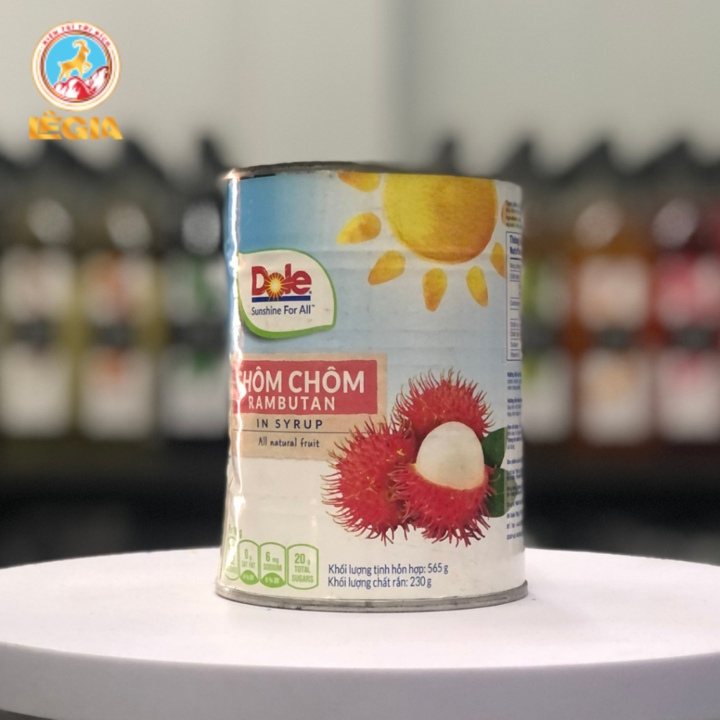 Chôm Chôm Ngâm DOLE / AA Đóng Lon 565G