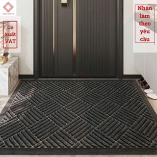  Thảm chùi chân lau chân cửa ra vào chống trơn trượt để sảnh size to 