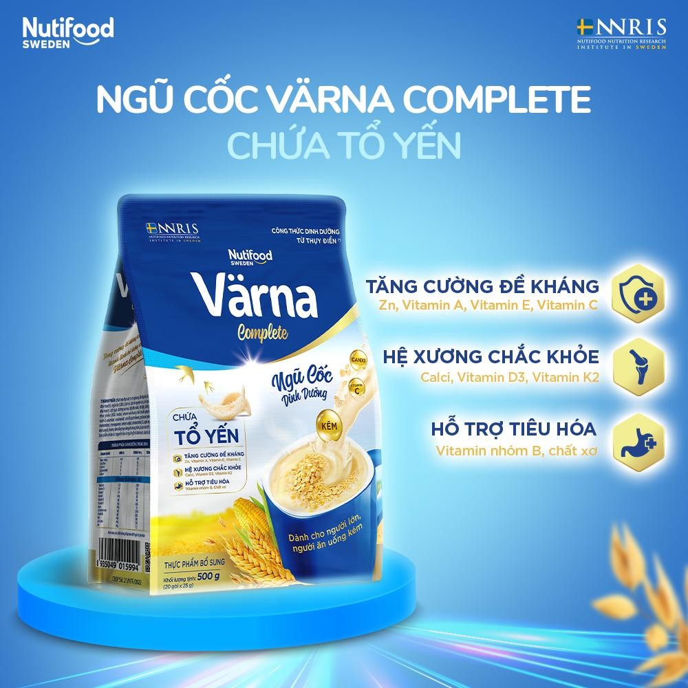 Túi Ngũ cốc dinh dưỡng Varna Diabetes 400g/ Complete 500g/ Calcium 500g - NUTIFOOD SHOP
